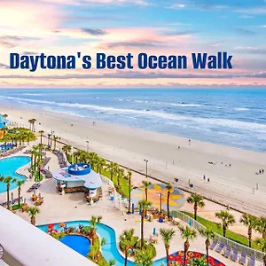 Apartment 2 Bedroom Direct Oceanfront Wyndham Ocean Walk - Daytona Funland 1601, Daytona Beach
